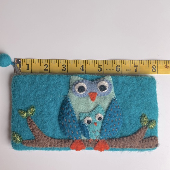 BNB owl 🦉 zippered wool bag - Picture 6 of 7